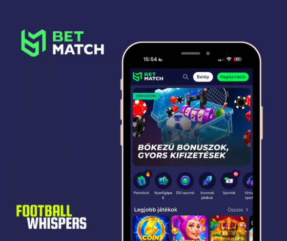 Betmatch mobil verzió és PWA telepítés